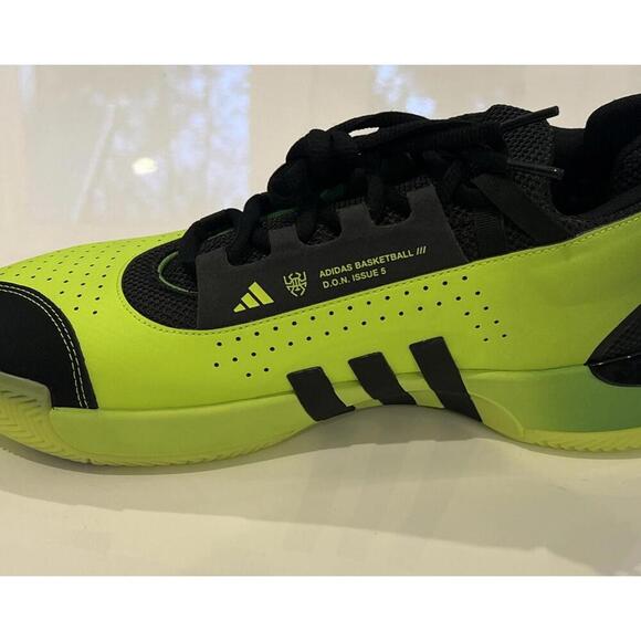 $119 ADIDAS D.O.N. Issue 5 Lucid Lemon IE7801 Mens Size 11.5 Basketball Shoe main image 10